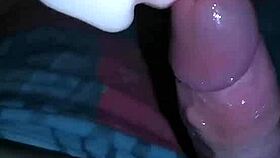 My doll's wet mouth sucked every cum drop perfectly