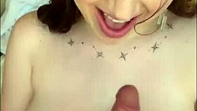 alyx star gives intense titty fuck with her massive boobs bouncing wildly