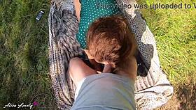 amateur couple's hottest outdoor blowjobs and fucks caught on pov