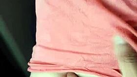 Bisexual couple indulges in erotic belly button fetish massage