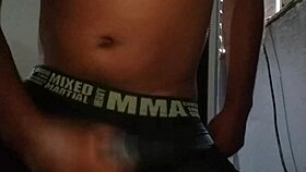 wanna see cock head rubbed raw in underwear then pissed on face?