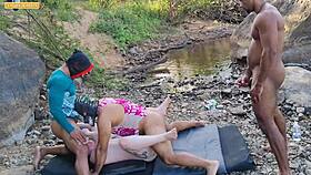 Group participants share intense forest encounter with partners