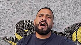 Making paolla hotwife squirt wildly in front of her man - full vid on red