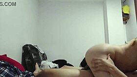 horny milf teacher rides stepbro's big cock after condom lesson creampie finish