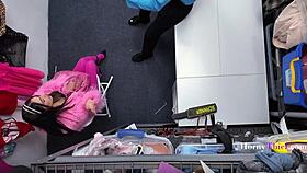 petite sofie reyez pays shoplifter price with horny sex favors for ryan!