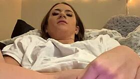 leaked vid shows kaylin wrenn fingering her tight wet brunette pussy