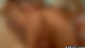 Sexy lesbos spread and fist anals wildly! 🍑✊