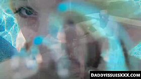 WOW! Big Tits Blondes Katie Kush And Kenzie Madison Suck Monster Cocks Poolside!