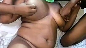 Friend and cousin join for bbc blowjob threesome squirting fun