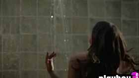 beautiful big ass babes join hot blonde coach sarati for an amazing workout session