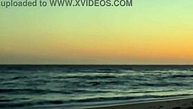 Blonde Bubble Butt Bounces On Monster Cock Beachside