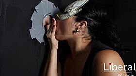 😈 hotwife gives ass to strangers right next to hubby! 🔥🍑