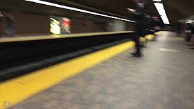 sexy pantyhose legs flash nylon stockings on public street tease