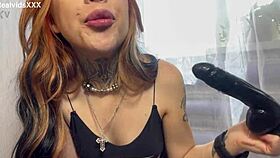 sloppy toy deepthroat with dripping saliva everywhere