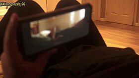 Chubby Argentinian slut chokes on face fuck before massive facial blast