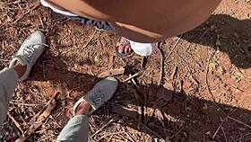 Ex-Girlfriend Seduced and Fucked Roughly in Jungle!