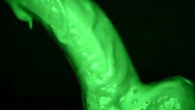 wanna feel this sticky slimy latex glove handjob tease?