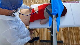 naughty redhead slut begs doctor for hardcore hospital pounding at work?