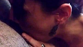 bree's lips wrapped tight around throbbing black cock