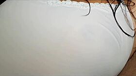 Brazilian peruvian latina gets hardcore interracial creampie from naughty santa!