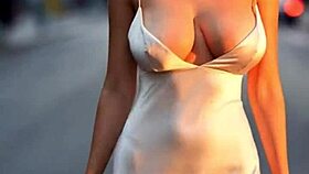 whoa check busty milfs' massive natural tits bouncing braless