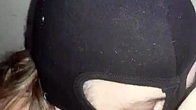 bound slave dressed for outdoor training and hardcore exhib