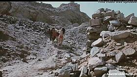 Lily Avidan and Tzila Karney deliver big tits blowjobs in retro Israel hippie scene