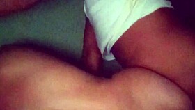 neighbor sneaks in for secret bedroom pounding while husband sleeps nearby