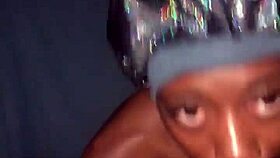 big tits black babe nasty nova sucks cock and shows fat toes