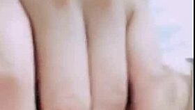 gorgeous babe snaps big white tits selfie福利 😍 huge milkers out