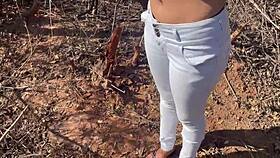 Ex-Girlfriend Seduced and Fucked Roughly in Jungle!