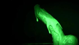 wanna feel this sticky slimy latex glove handjob tease?