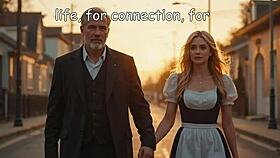 whoa that hot 50yo boss falls hard for sexy young blonde maid 👀💋