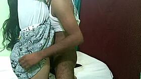 hot curvy indian babe fucks her lover doggystyle passionately