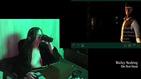 naked bbw brunette with big natural tits plays castle malloy haunting part 1