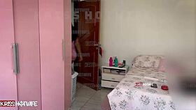 married slut caught masturbating to her own big cock fuck video