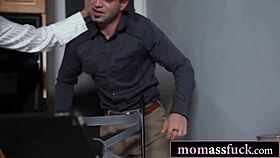 i got caught watching anal, now step-mom's punishing me rough and deep