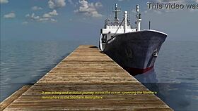 what if i met a curvy blonde bombshell in lust city for wild hentai fun?