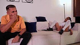 Rebellious student bends over for deep pussy pounding from older guy