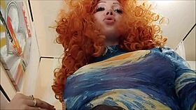 Chantalchannel flaunts her oiled big ass pussy and tits in close-up tease