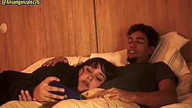 Chubby Argentinian slut chokes on face fuck before massive facial blast