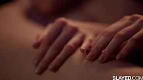 Insatiable Lena Hungers For Olivia's Curves