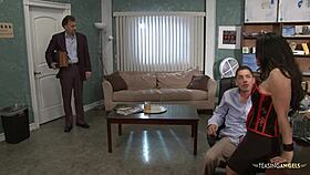 hey coworker, wanna fuck my trimmed wet pussy on this desk right now?