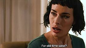 HUSBAND'S BOSS! THIS MONSTER COCK DINNER GAGS WIFE DEEP!