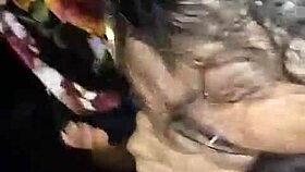 Cute petite beauty desperately sucks throbbing cock