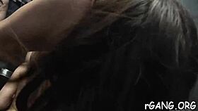 great-looking group pounds sluts in wild hardcore orgy party