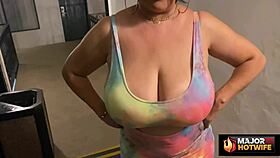 brunette cougar jaylene rio rides rome majors' bbc pussy deep and wet