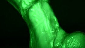 wanna feel this sticky slimy latex glove handjob tease?