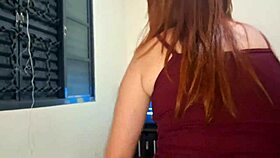 stepbro saw me and i sat on his cock riding naughty?