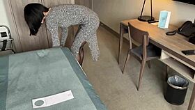 Hot milf climbs into bed with young guy and offers her tight ass for anal